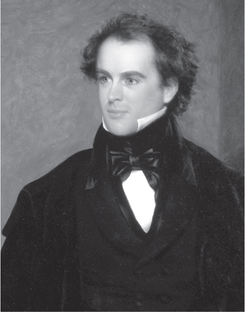 Nathaniel Hawthorne in 1840 by Charles Osgood oil on canvas courtesy - photo 2