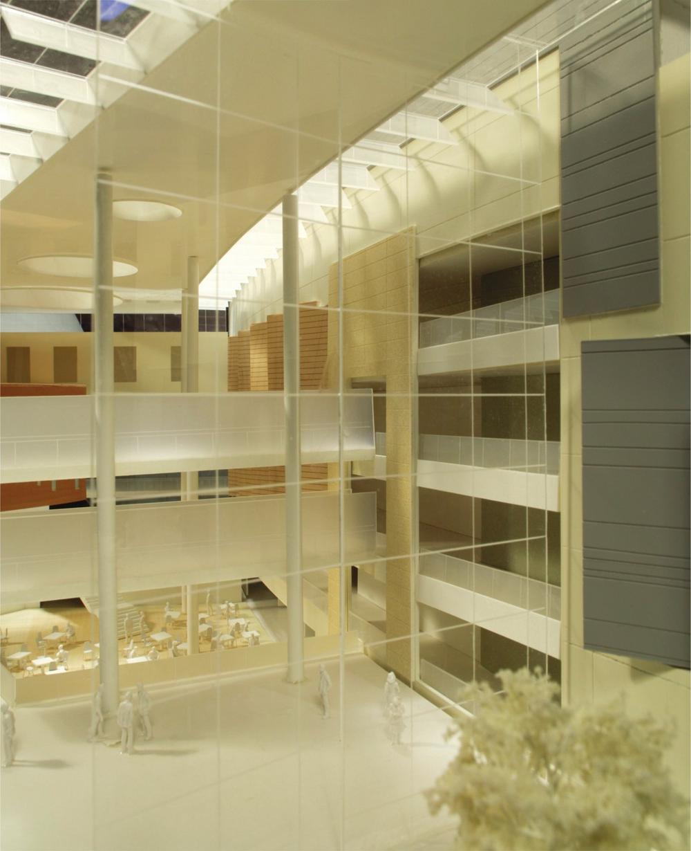 A model that makes sense of a complex building layout with the atrium - photo 4