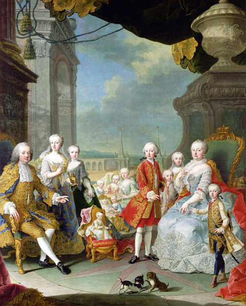 The first portrait of Marie Antoinette two months after herbirth As achild - photo 2