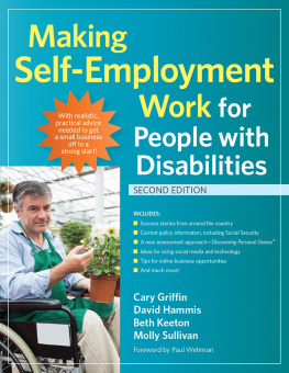 Cary Griffin - Making Self-Employment Work for People with Disabilities