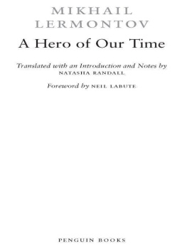 Mikhail Lermontov A Hero of Our Time (Penguin Classics)