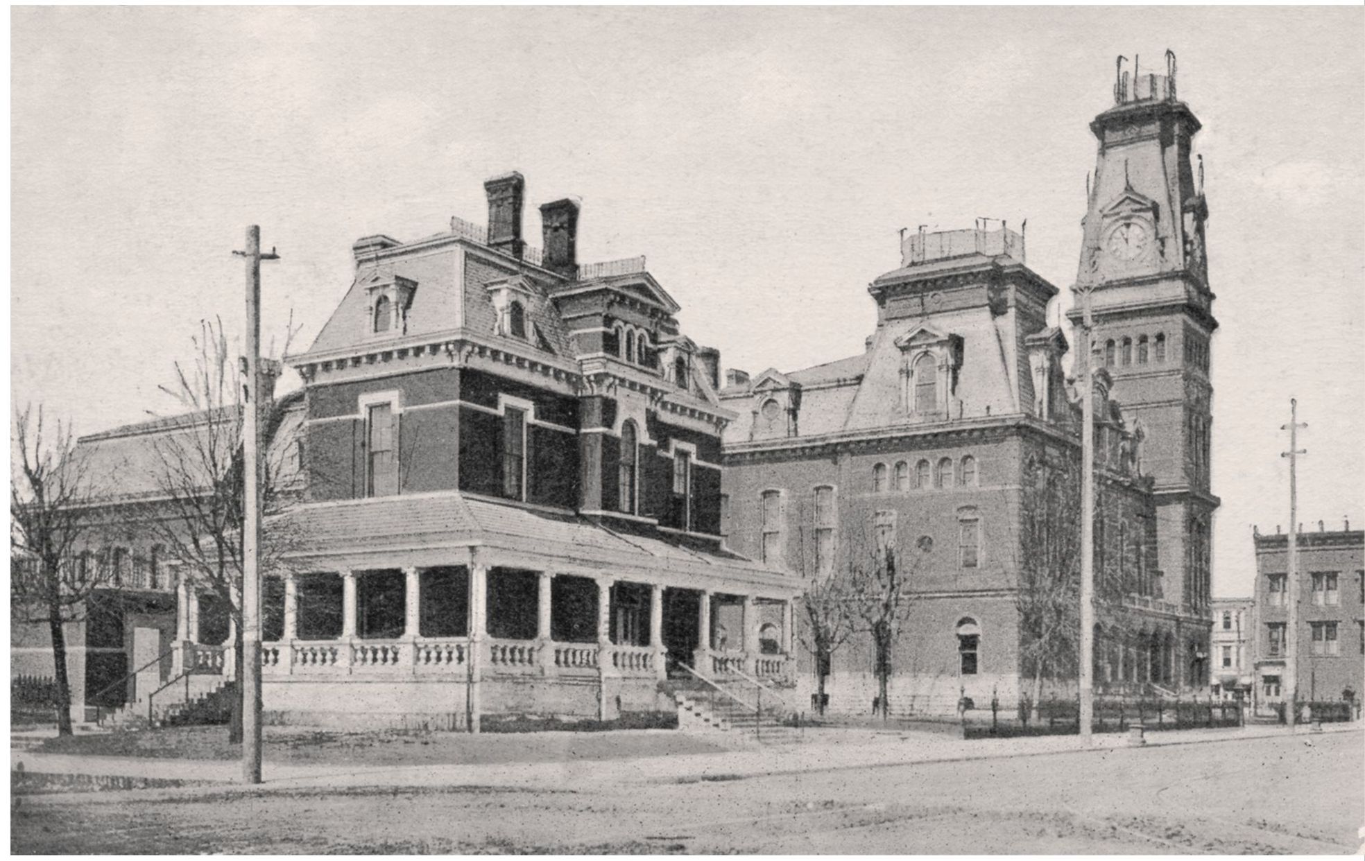 The county jail was built about the same time as the courthouse and in a - photo 6