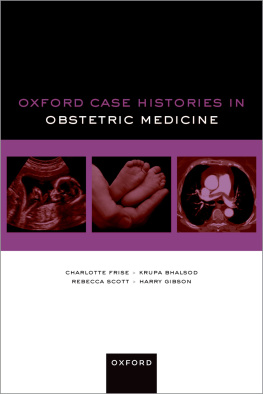Charlotte Frise - Oxford Case Histories in Obstetric Medicine