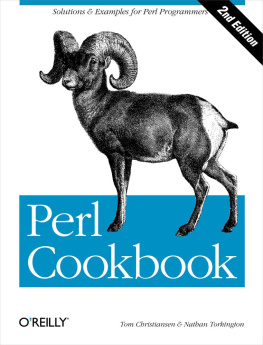 Tom Christiansen - Perl Cookbook