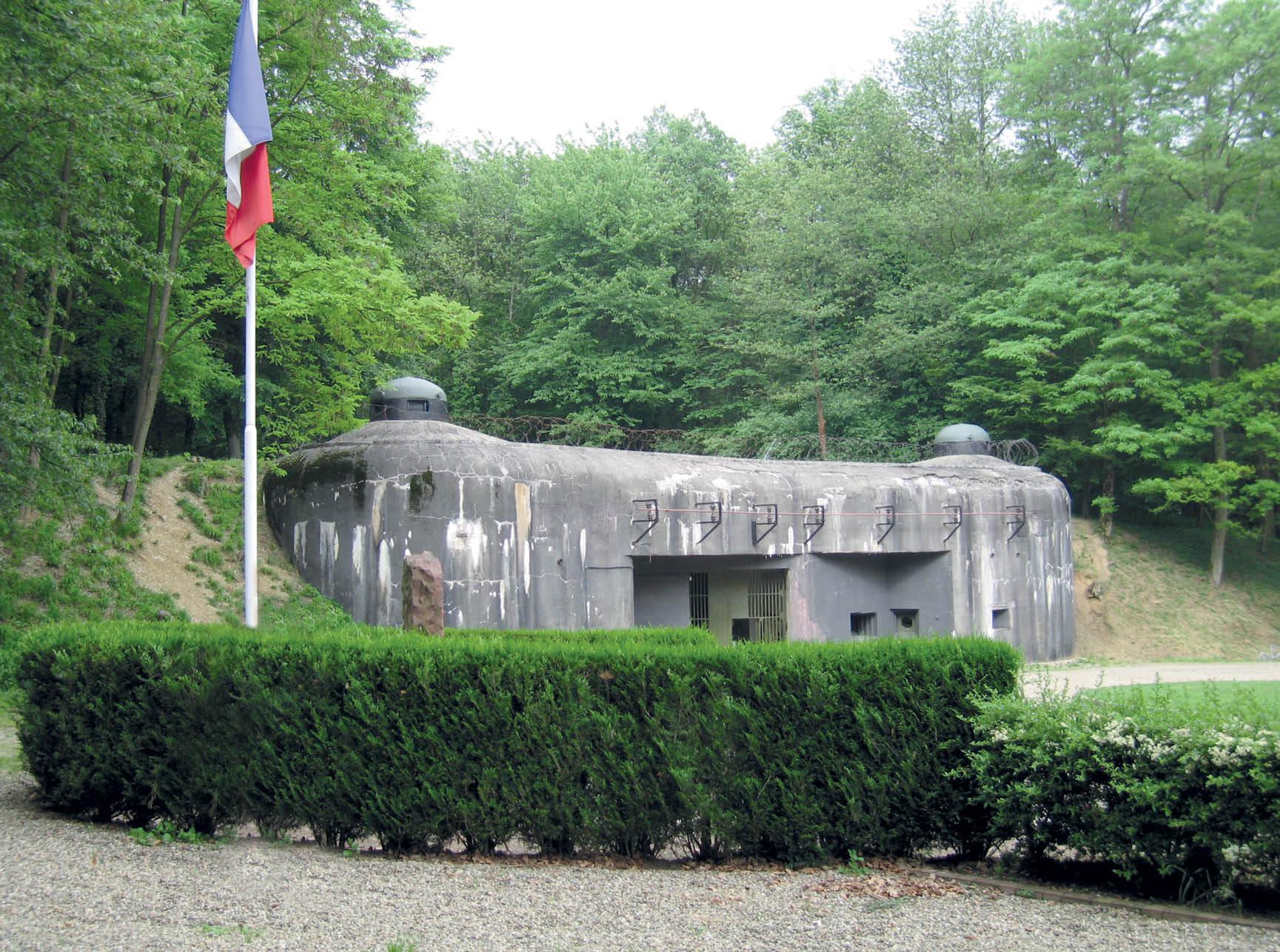 The entrance to Ouvrage Schoenenbourg in Alsace France one of the key - photo 4