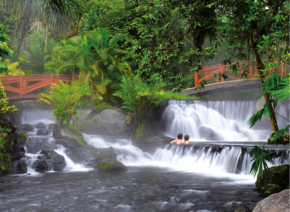 A couple lounges in naturally heated waters at Tabacn Grand Spa Thermal Resort - photo 16