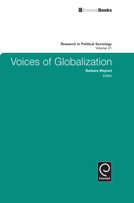 Barbara Wejnert - Voices of Globalization