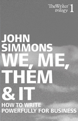 John Simmons - We, Me, Them and It
