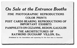 The 1913 Armory Show pamphlets were published by the Association of American - photo 1