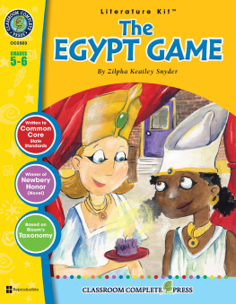 Nat Reed - The Egypt Game: Language Kit