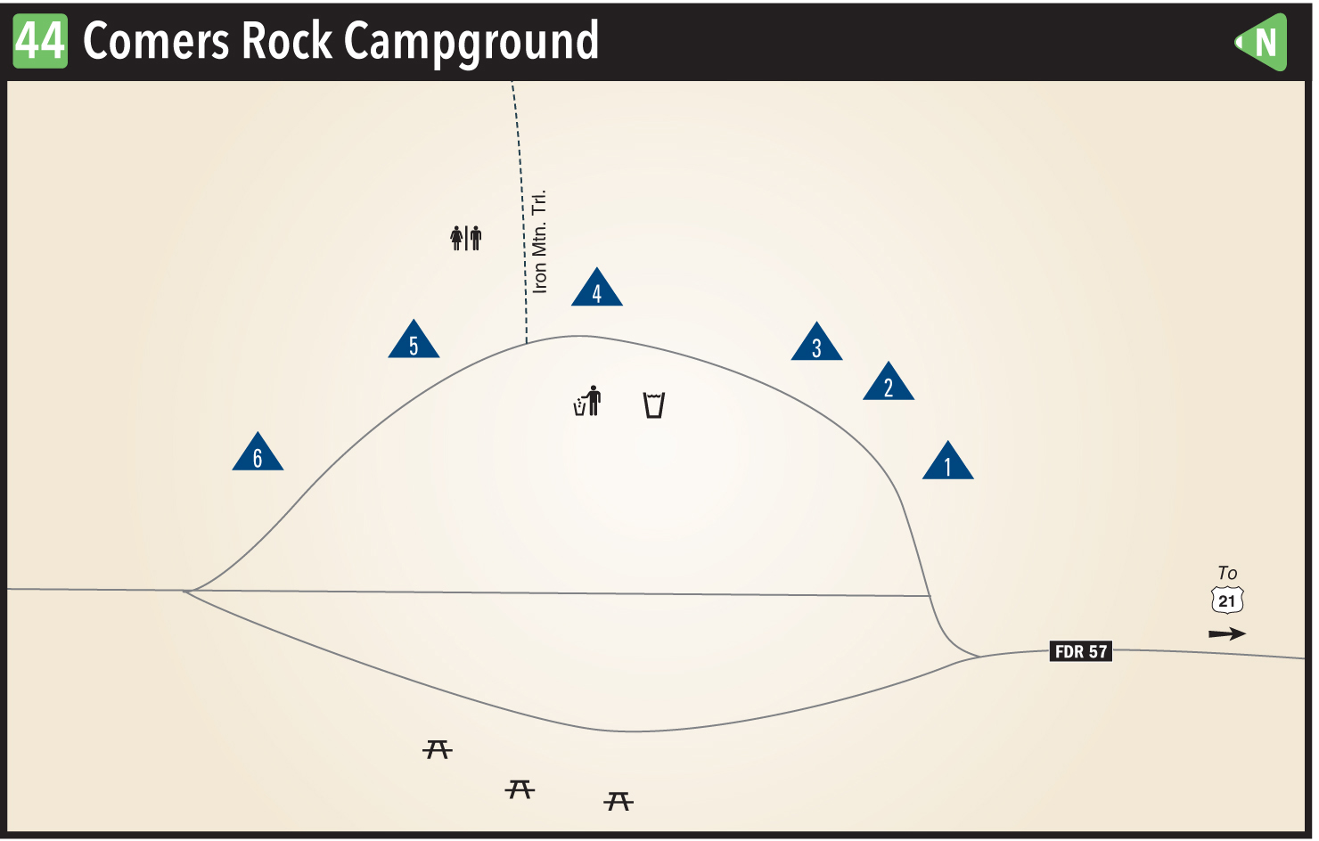 Comers Rock Campground Comers Rock is a suitable alternative for those - photo 4