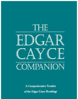 B Ernest Frejer - The Edgar Cayce Companion