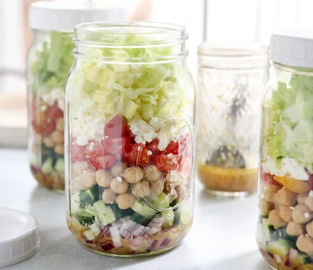 Wont have time to make salads daily on a diet Make a few jars ahead for the - photo 7