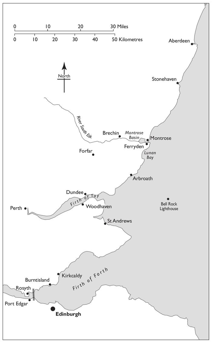 East Scotland Mine Clearance Sector 19415 Dundee Docks Area 193945 Montrose - photo 2