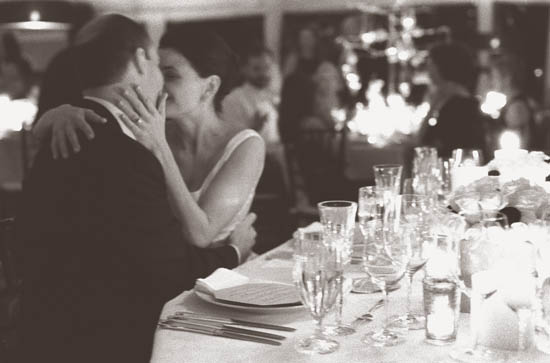 Jackie and Tige Howie share a kiss during their wedding dinner Jenny - photo 4