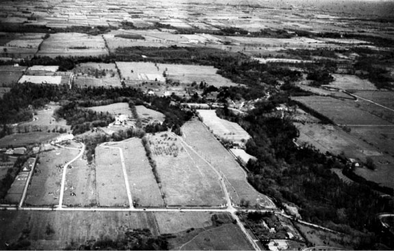 Aerial photo of Sunnybrook Park c 1940 Christie Street Veterans - photo 6