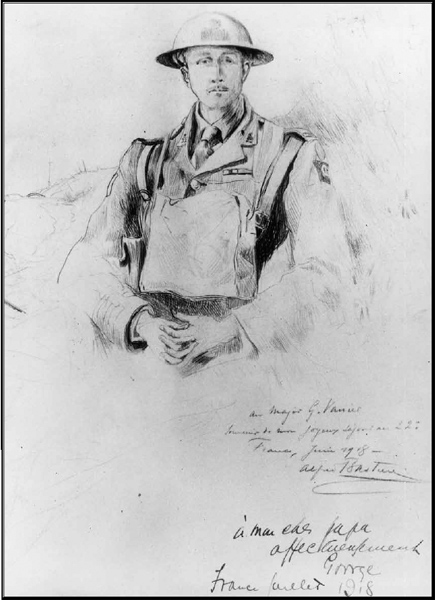 Public Archives of Canada PA 166146 This drawing of Georges Vanier by the - photo 4