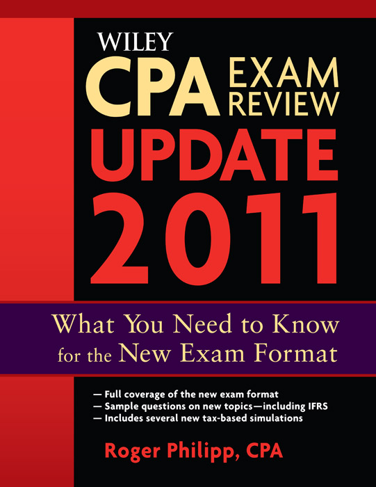 WILEY CPA EXAM REVIEW UPDATE 2011 The following items Copyright by the - photo 1