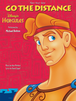 Alan Menken Go the Distance Sheet Music: From Disneys Hercules