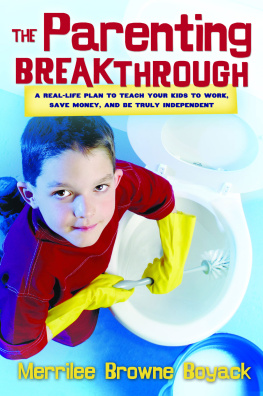 Merrilee Browne Boyack - The Parenting Breakthrough