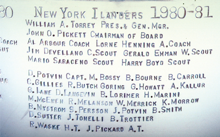 THE NEW YORK ILANDERS Approximately a thousand players coaches and team - photo 9