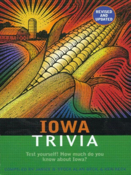 Janice Beck Stock - Iowa Trivia: (Revised Edition)