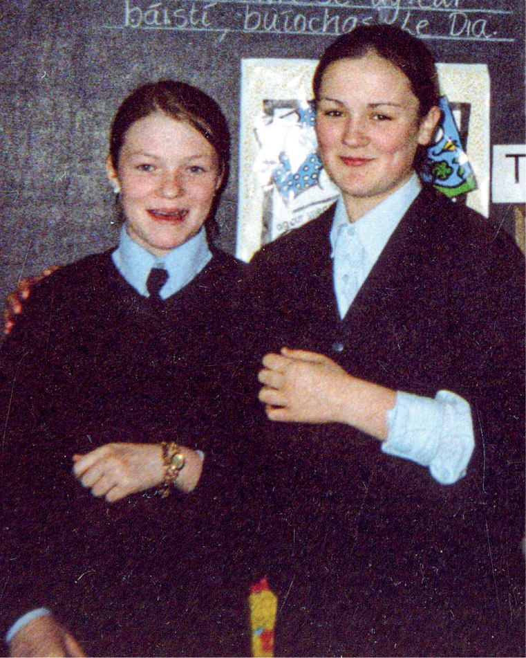 With my friend Robyn at St Vincents Girls National SchoolMy First Holy - photo 6