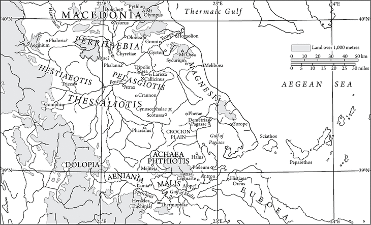 MAP 6 Thessaly Reproduced from Cambridge University Press 2017 Reproduced - photo 8