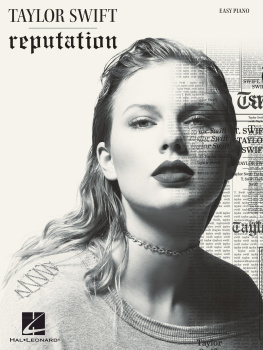 Taylor Swift - Taylor Swift--Reputation Songbook