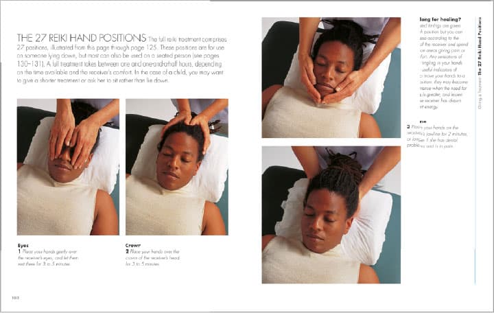 Home practice Practical pages like these show all the positions for healing - photo 6