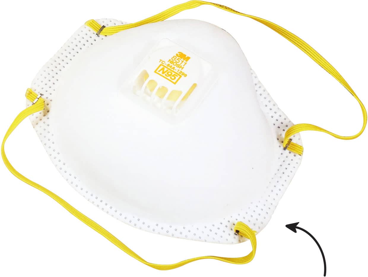 Dust mask Wear a mask any time youre sawing or sanding Small particles of - photo 12