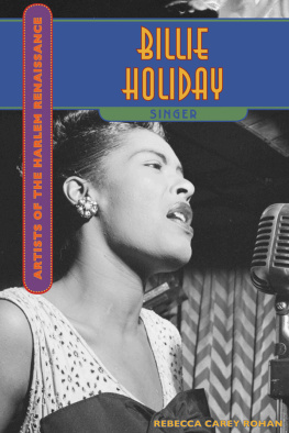 Rebecca Carey Rohan - Billie Holiday: Singer