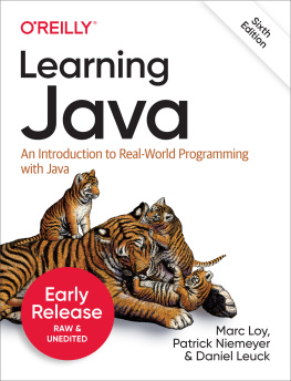 Marc Loy - Learning Java, 6th Edition (Third Early Release)