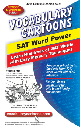 Bryan Burchers - Vocabulary Cartoons, SAT Word Power: Learn Hundreds of SAT Words with Easy Memory Techniques