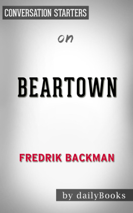 dailyBooks - Beartown--by Fredrik Backman​​​​​​​ | Conversation Starters