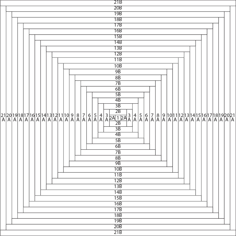 Quilt assembly diagram To help construction go smoothly and keep everything in - photo 8