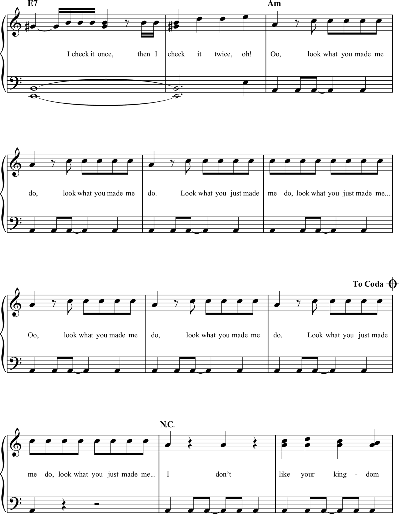 Taylor Swift--Easy Piano Anthology - photo 30