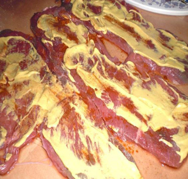 Now roll up carefully see photo Carefully wrap the meat with the string so - photo 13