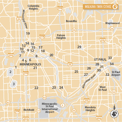 NUMBERS ON THIS LOCATOR MAP CORRESPOND TO WALK NUMBERS INTRODUCTION Even - photo 6