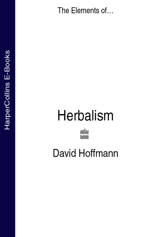 DAVID L HOFFMANN has been practising as a consultant medical herbalist for - photo 1