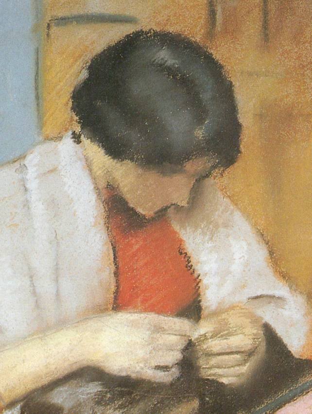 Detail Hans Thuar 1903 pencil and tempera on paper mounted on cardboard - photo 23