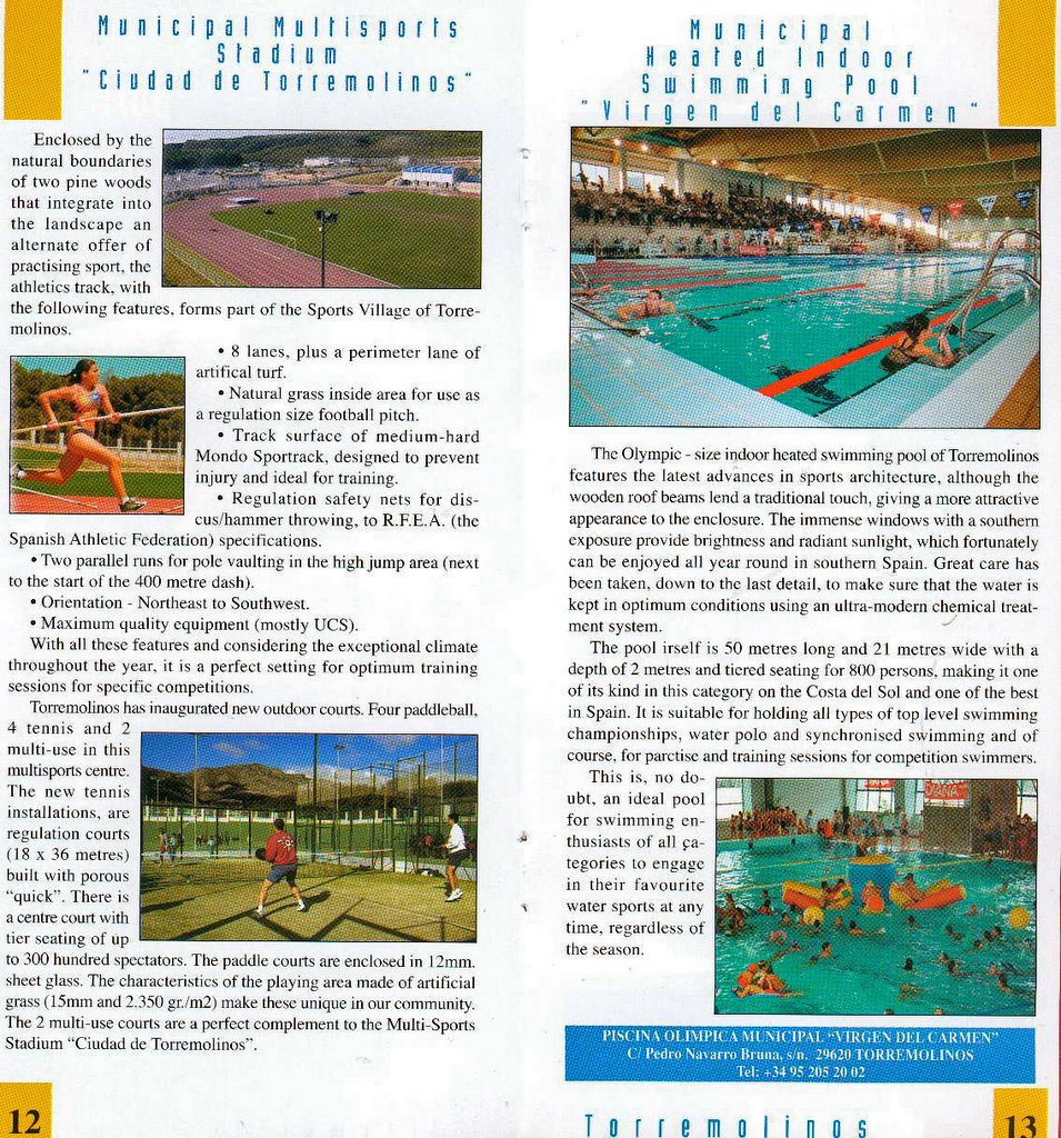 pp12-13MUNICIPAL STADIUM AND INDOOR SWIMMING POOL Malaga- Torremolinos - photo 16