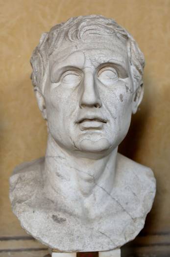 Roman bust of Menander after a Greek original c 300 BC Menander was an - photo 15