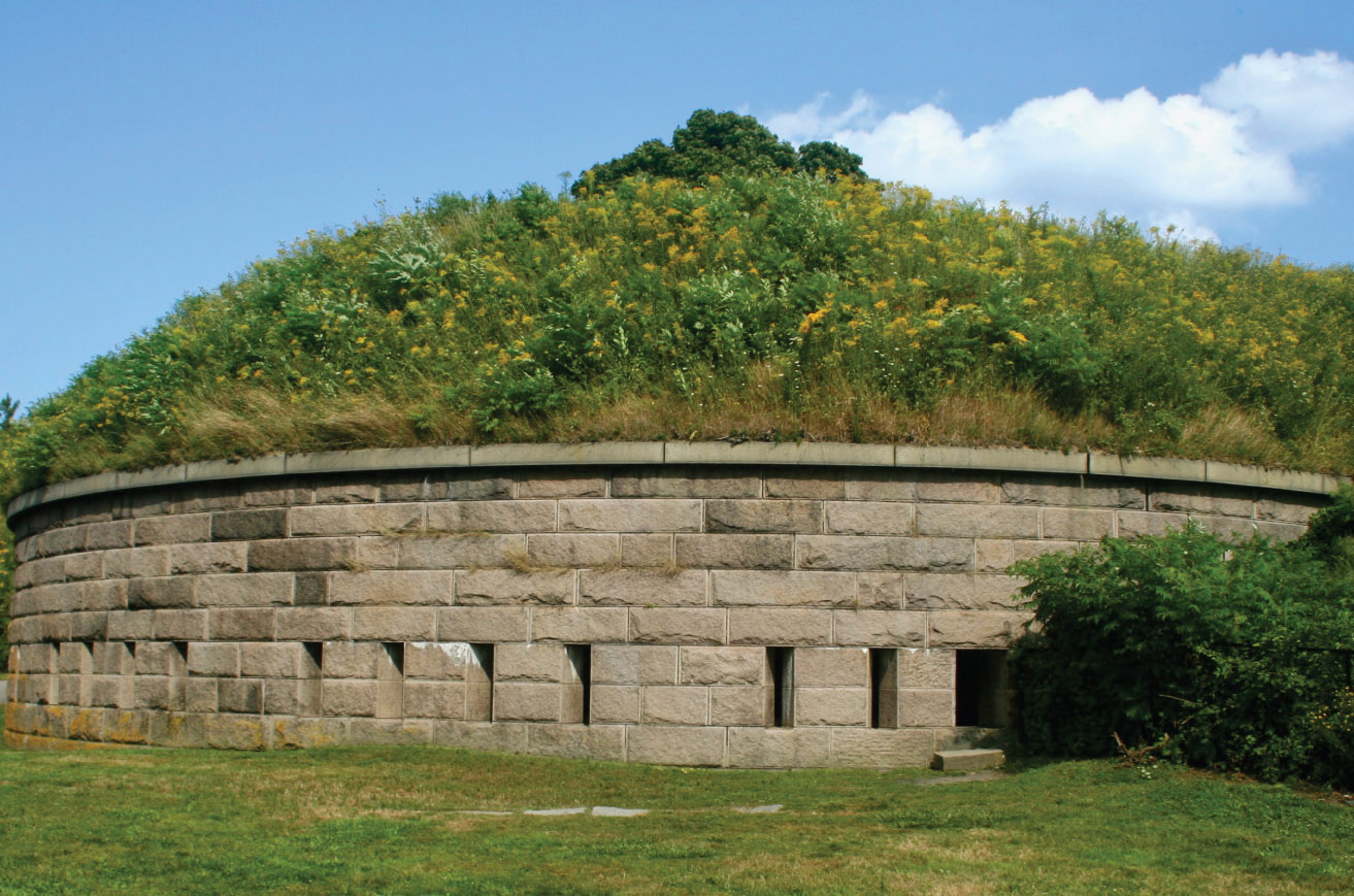 Demilune on Fort Warren By 1825 however heavy erosion and the sale of sand - photo 1