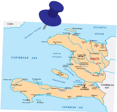 This map shows Haitis shape and its major cities The rest of Haiti is - photo 5