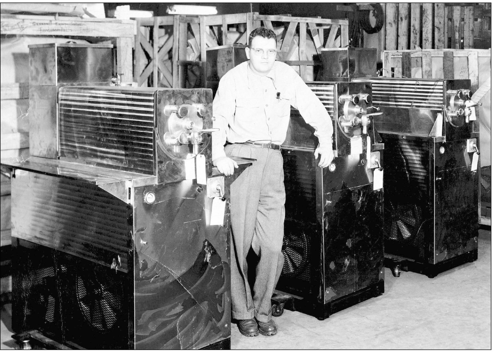 Robert E Wildman joined the General Equipment Company in 1946 as office - photo 6