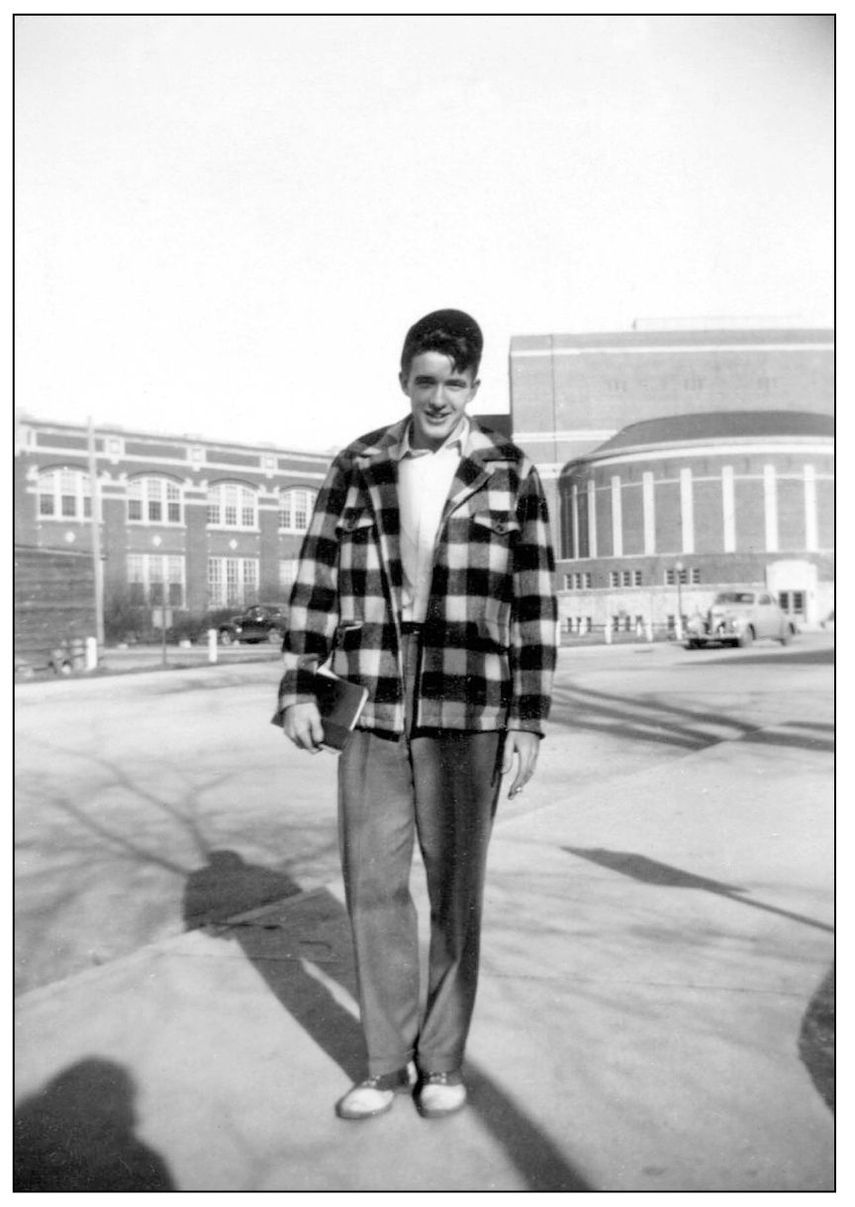 This photograph of Donald J Thomas was taken in 1946 on the campus of Purdue - photo 8