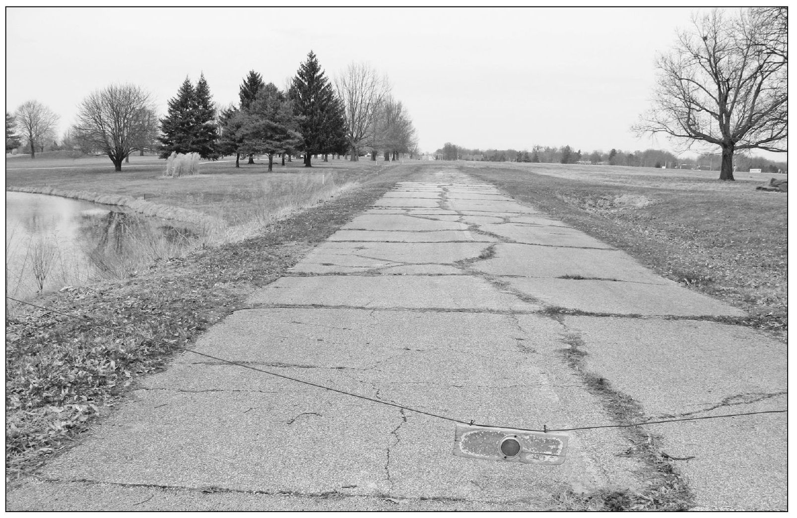 The Carpenter Park segment is an abandoned quarter-mile section of roadbed that - photo 6