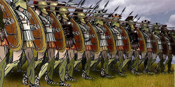 Ancient Greek phalanx On the second day of battle Xerxes sent in the - photo 7