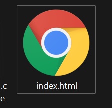 Figure 02 Text document now has the logo of Chrome browser Now open Visual - photo 3